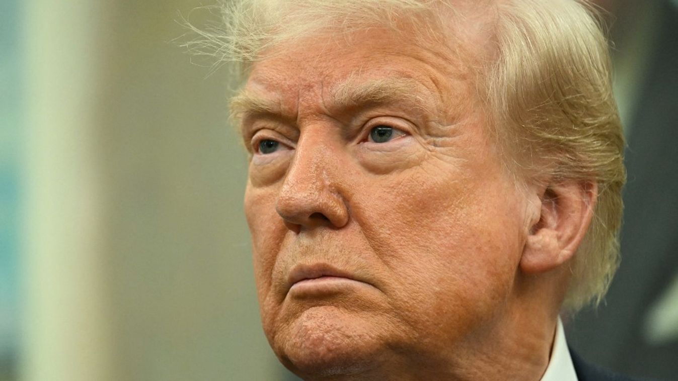 Donald Trump amerikai elnök (Fotó: AFP)