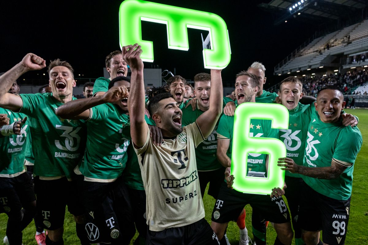 Amikor Kubatov Gábor már megnyugodhatott: fennállása 36. bajnoki címét ünnepelte az NB I utolsó fordulójában az FTC
