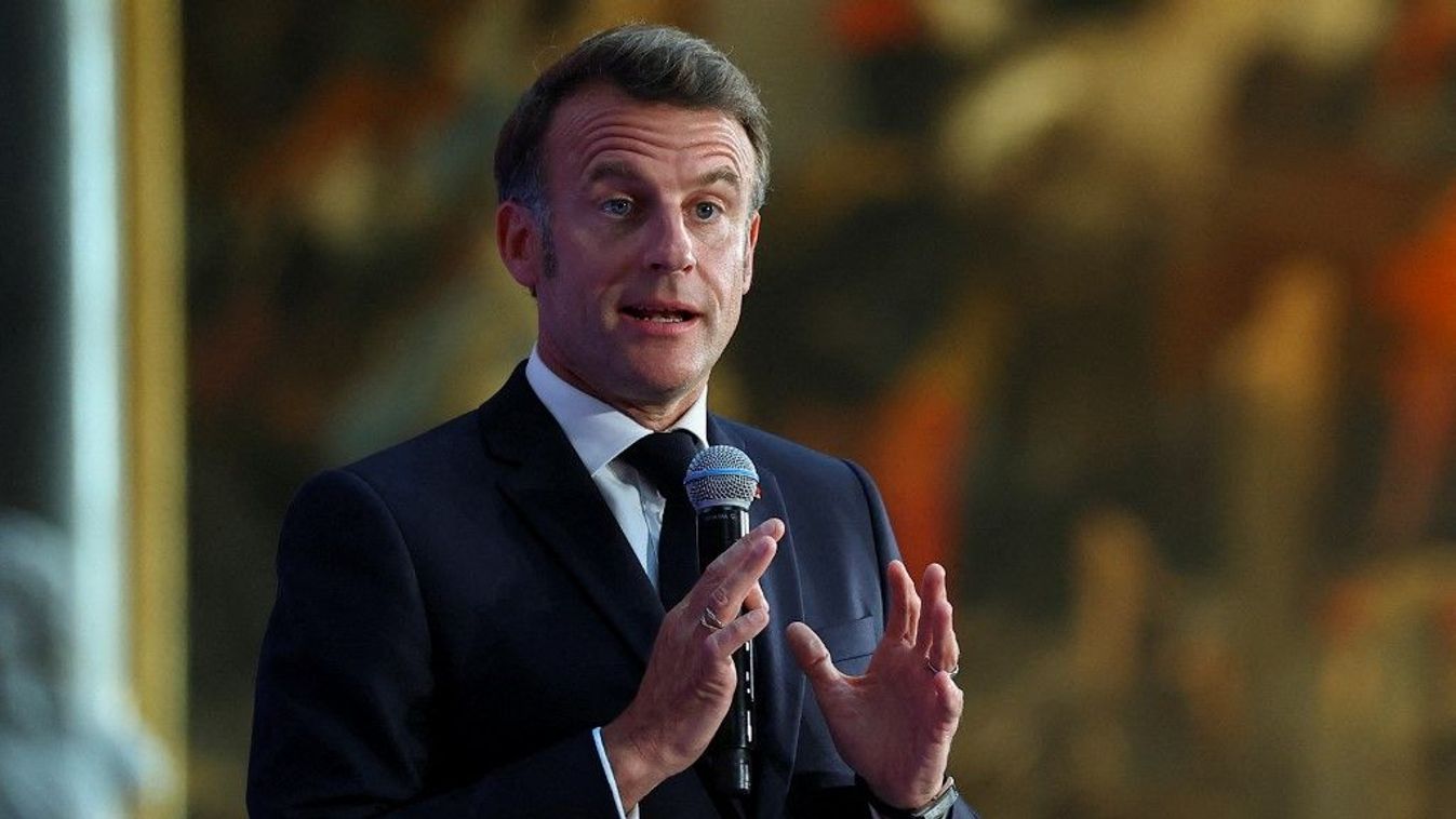 Emmanuel Macron francia elnök és két kollégája szerepel a gyanús videón
