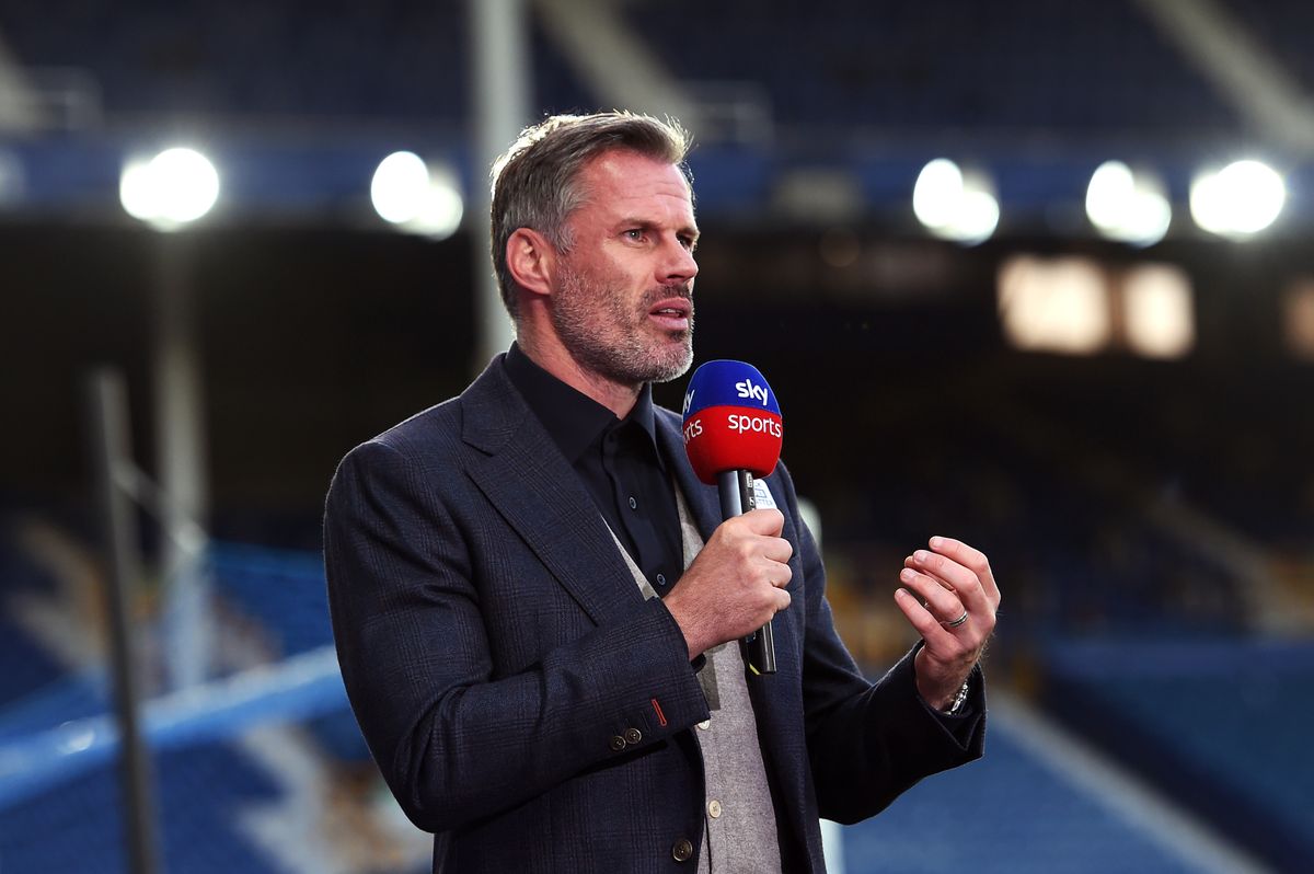 File photo dated 21-06-2020 of Sky Sports pundit Jamie Carragher at Goodison Park, Liverpool. Issue date: Thursday May 13, 2021.