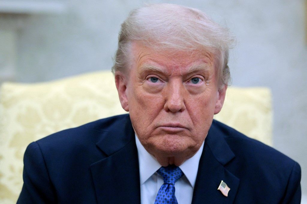 Donald Trump amerikai elnök (Fotó: AFP)