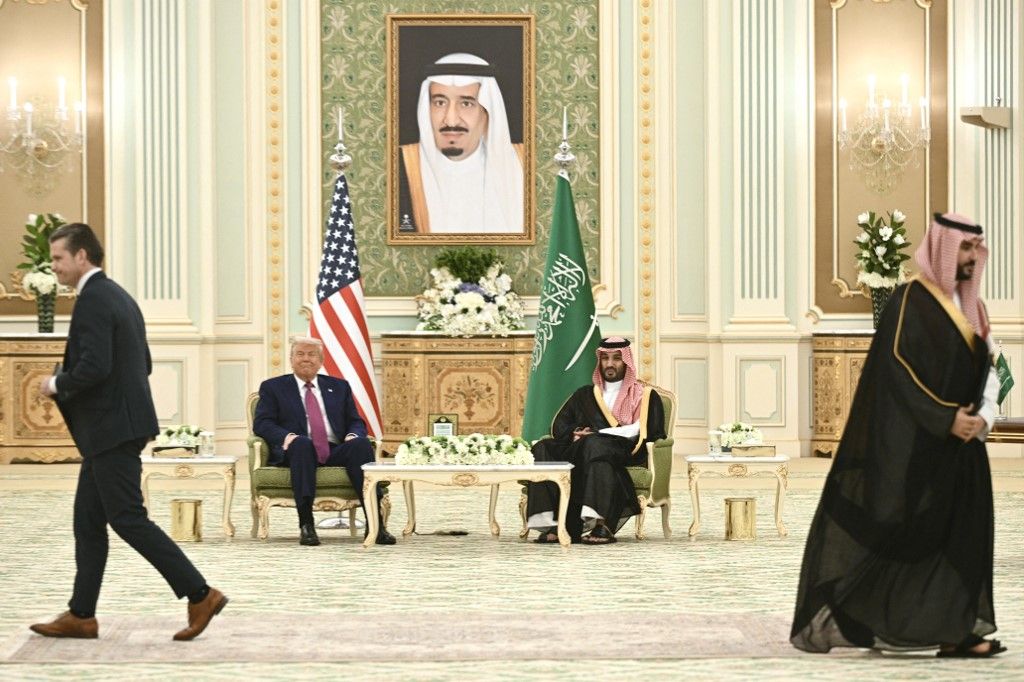 A szaudi és az amerikai küldöttség találkozik