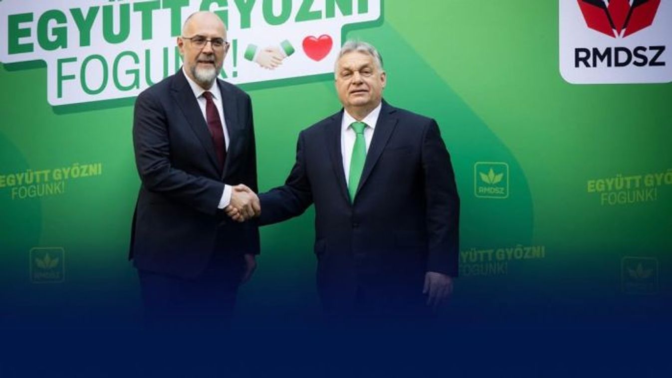 Viktor Orban and Hunor Kelemen (Source: Facebook)