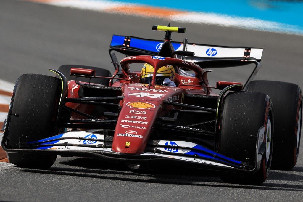 F1, Ferrari, Lewis Hamilton, Miami Nagydíj, Forma–1, időmérő