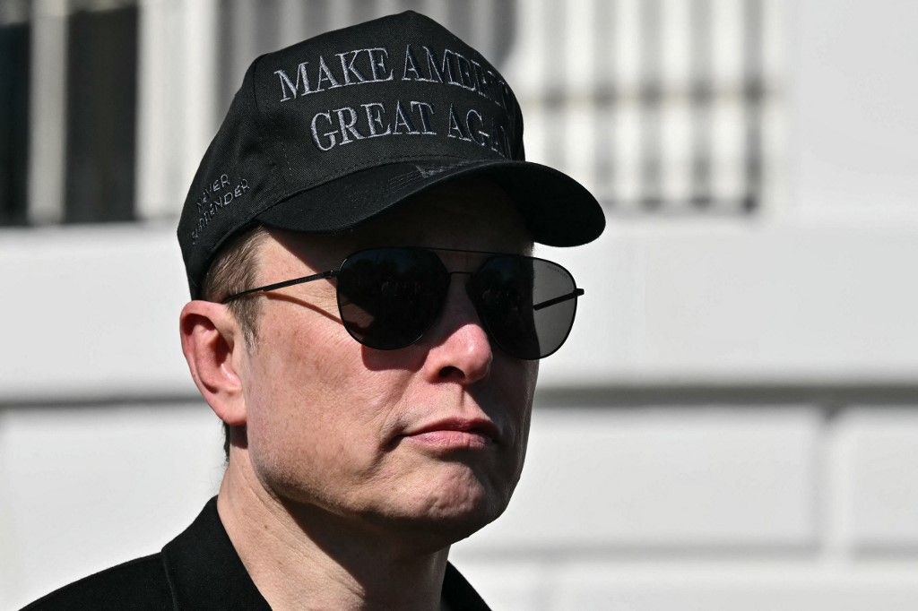 Musk bejelentette a távozását (Fotó: AFP)