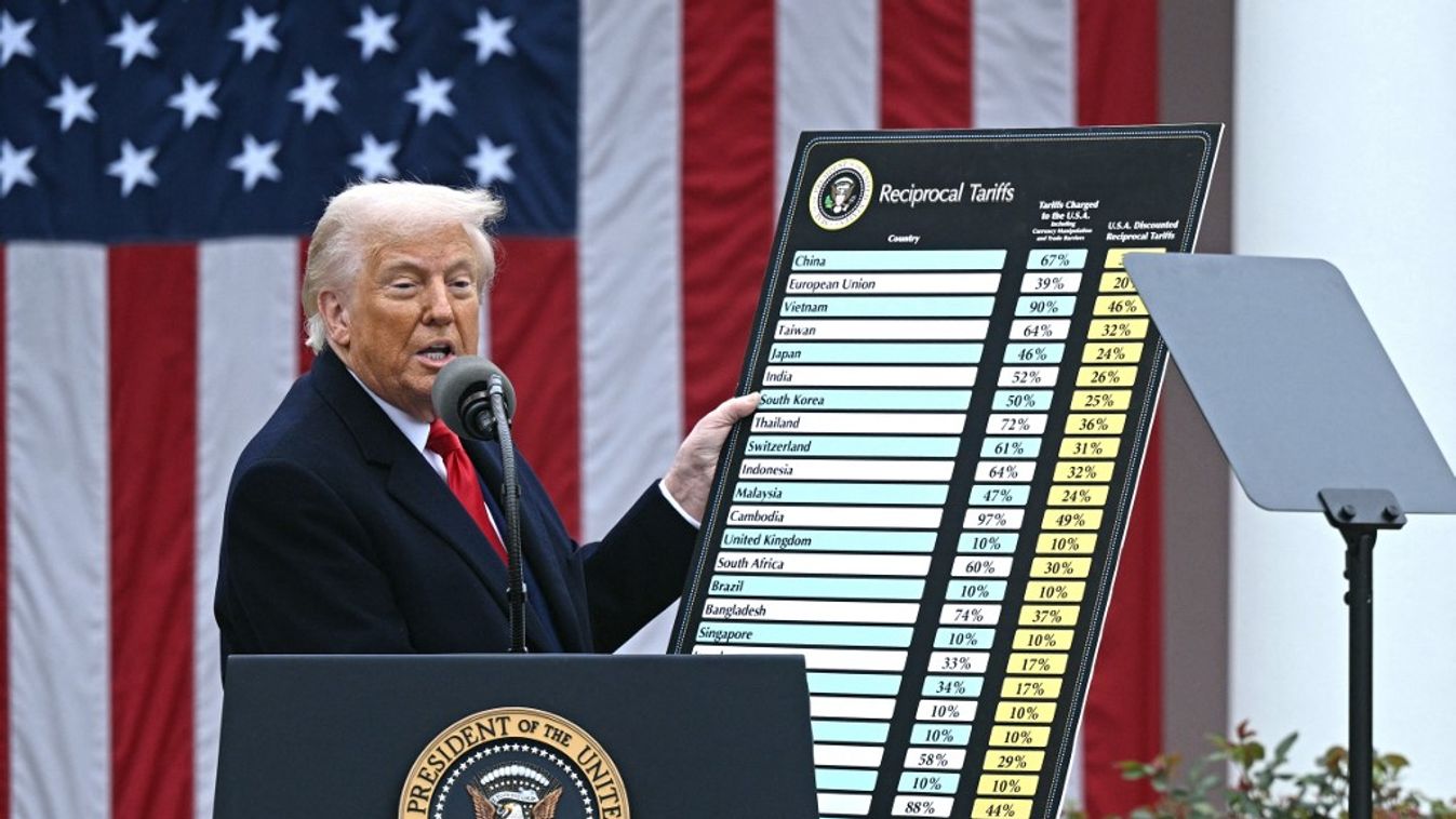 Donald Trump amerikai elnök (Fotó: AFP)
