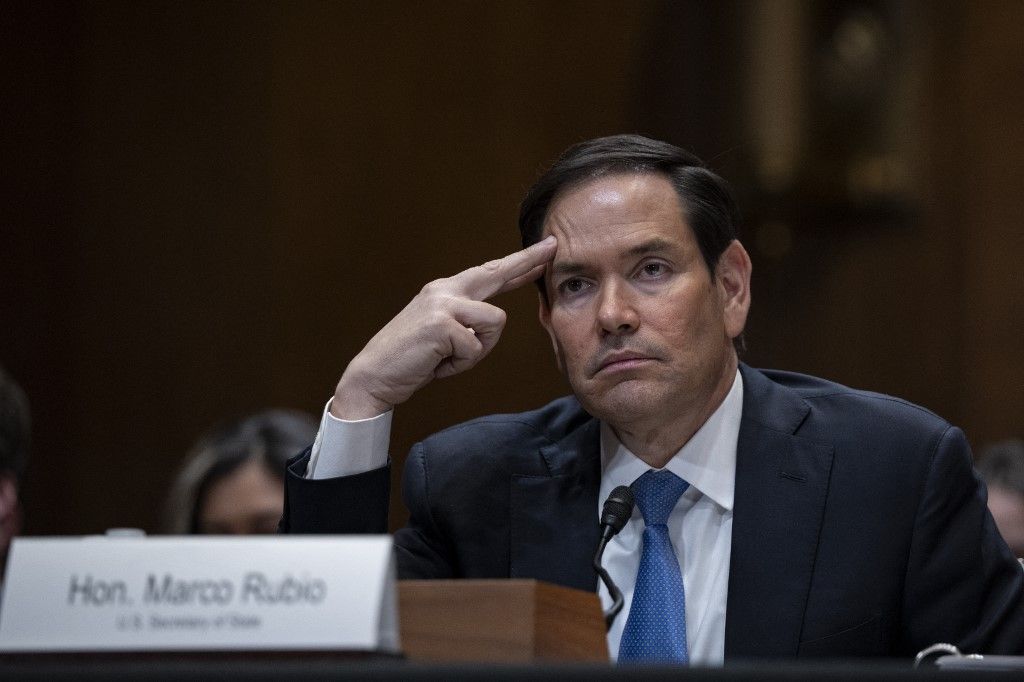 Marco Rubio amerikai külügyminiszter (Fotó: AFP)