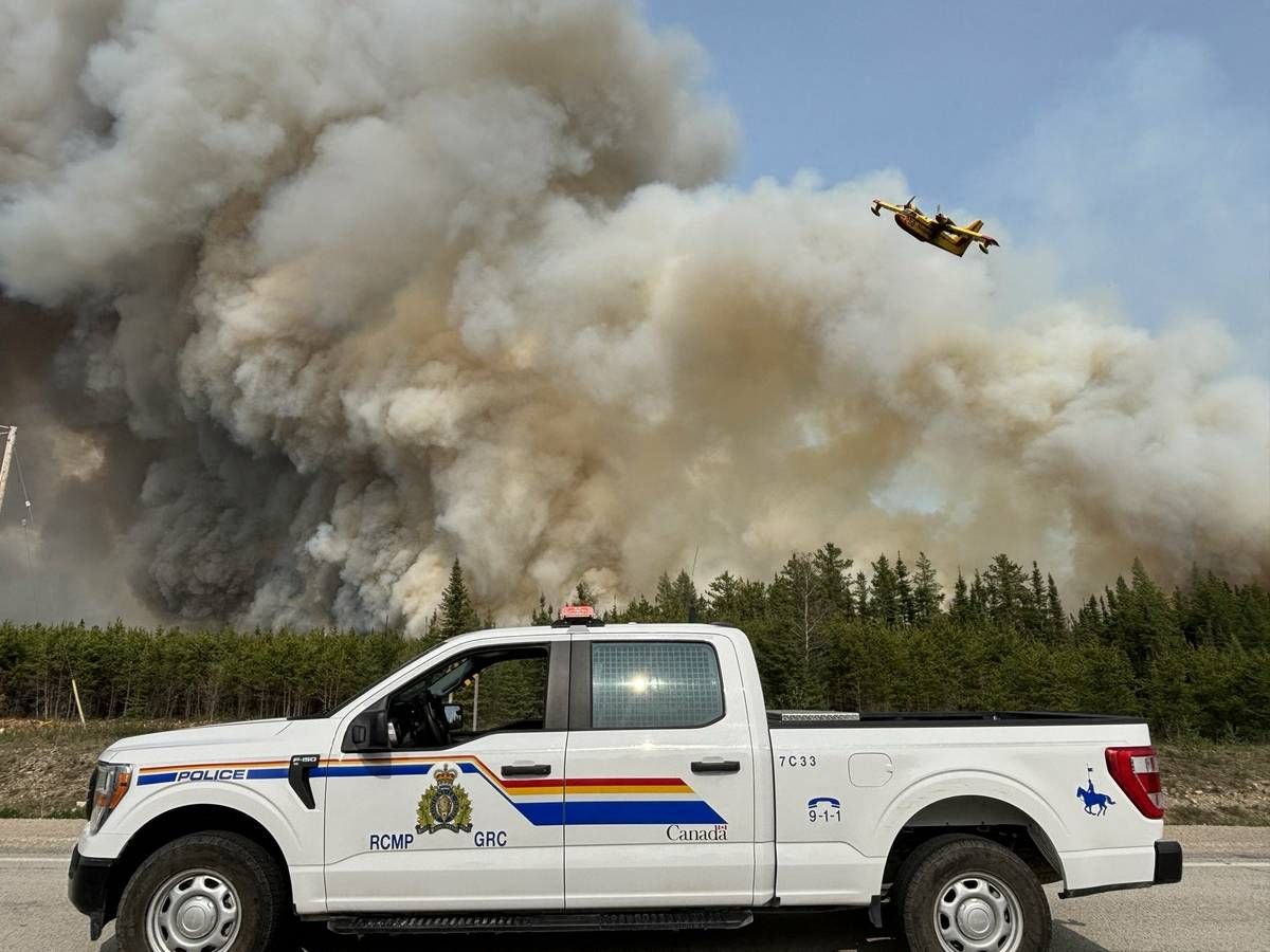 Kanada középső részén, Manitoba tartományban a súlyos aszály miatt törtek ki rendkívül pusztító erdőtüzek