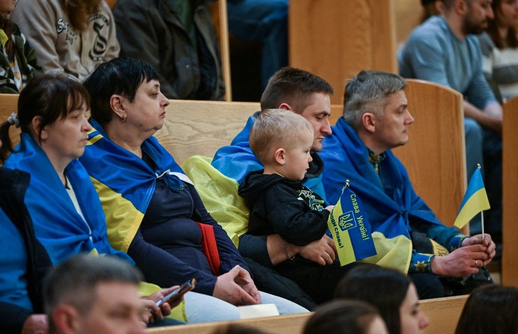 Svájc szigorítja az ukrán menekültek befogadását (Fotó: ARTUR WIDAK / ANADOLU)