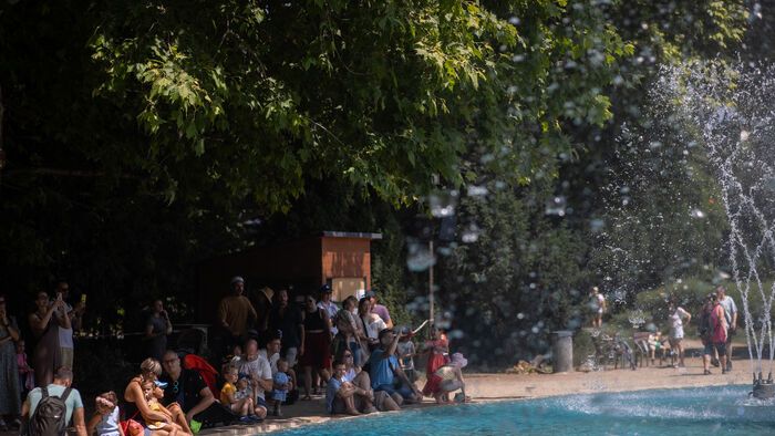 Margitsziget hőség kánikula