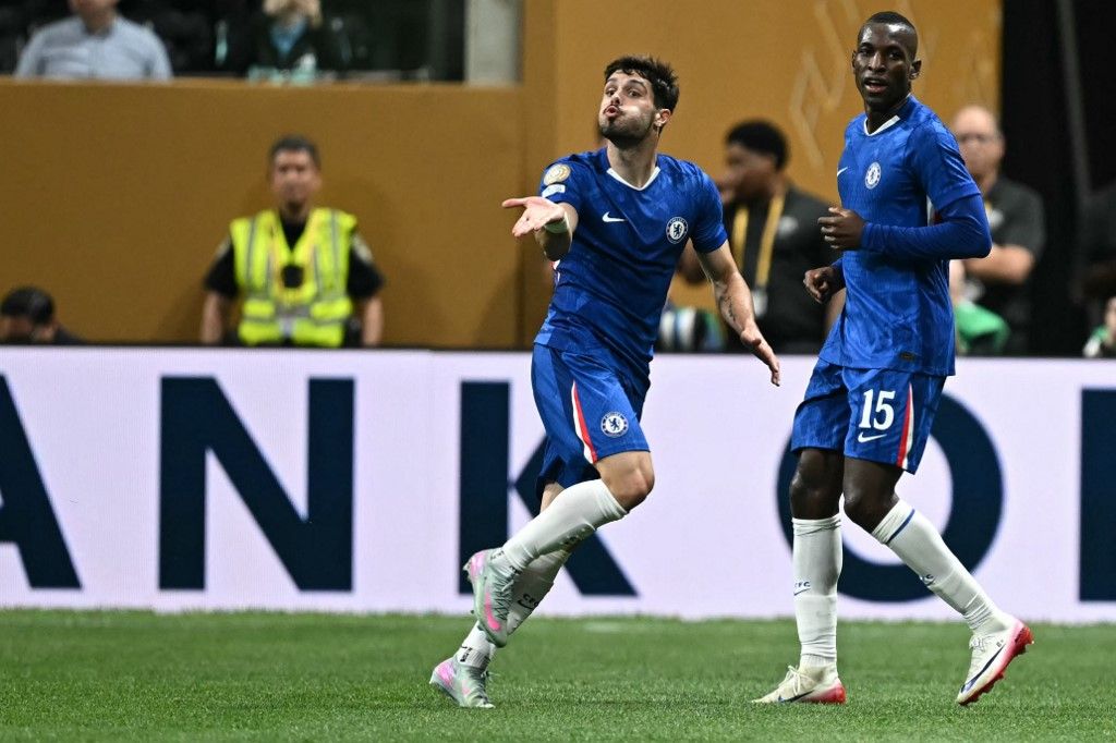 Pedro Neto kissé provokatívan ünnepelte a gólját a klubvilágbajnokság Chelsea-Los Angeles meccsén