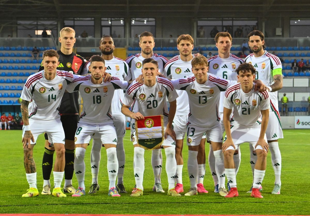 Magyarország kezdőcsapata Azerbajdzsán ellen kedd este
