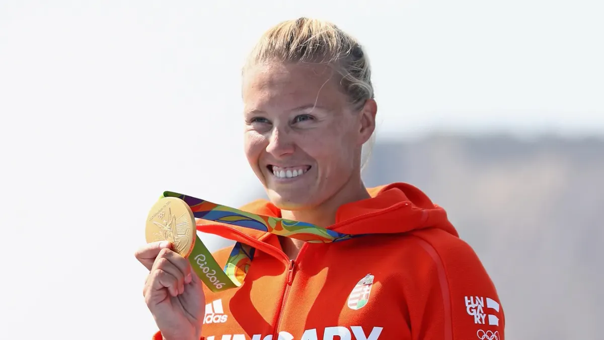 A hatszoros olimpiai bajnok Kozák Danuta a 2012-es londoni és a 2016-os riói nyári játékokon is győzött K-1 500-on