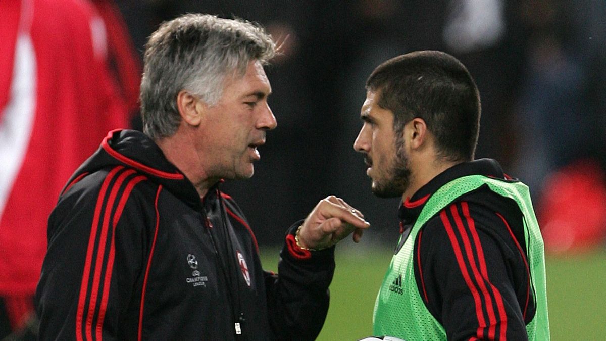 Gennaro Gattuso játékosként sok trükköt elleshetett Carlo Ancelottitól