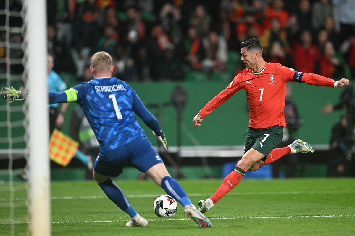 Cristiano Ronaldo legutóbb a dánok elleni Nemzetek Ligája-negyeddöntőn lépett pályára a válogatottban