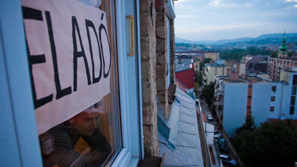 eladó lakás csőd eladósodás ingatlanpiac adás vétel
2011 07 25 Fotó: Kállai Márton