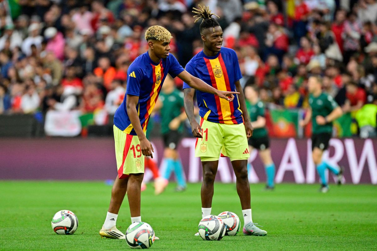 Nico Williams a spanyol válogatott mellett a Barcelonánál is szívesen játszana együtt Lamine Yamallal