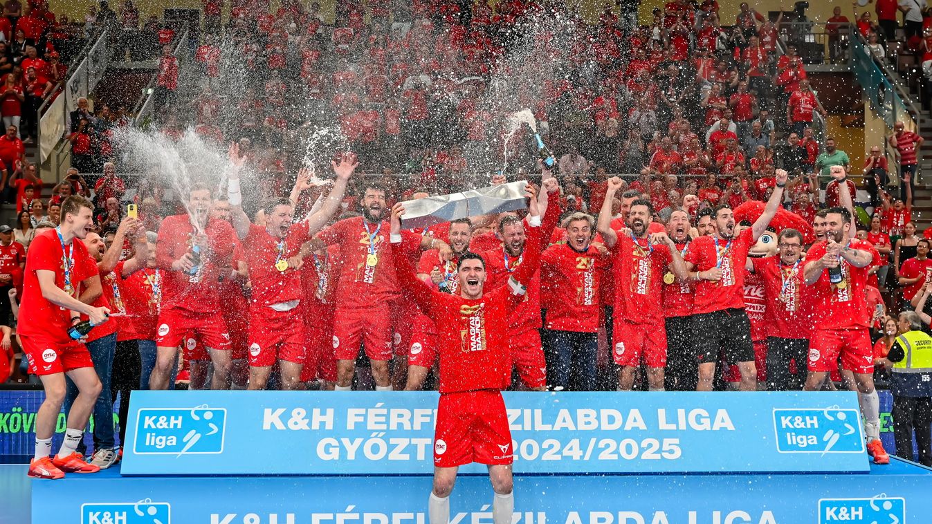 Hosszú idő után ünnepelhetett otthon bajnoki címet a Veszprém.