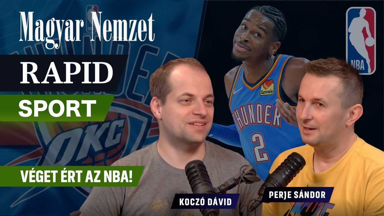 Shai Gilgeous-Alexander vezérletével az Oklahoma City Thunder lett az NBA bajnoka