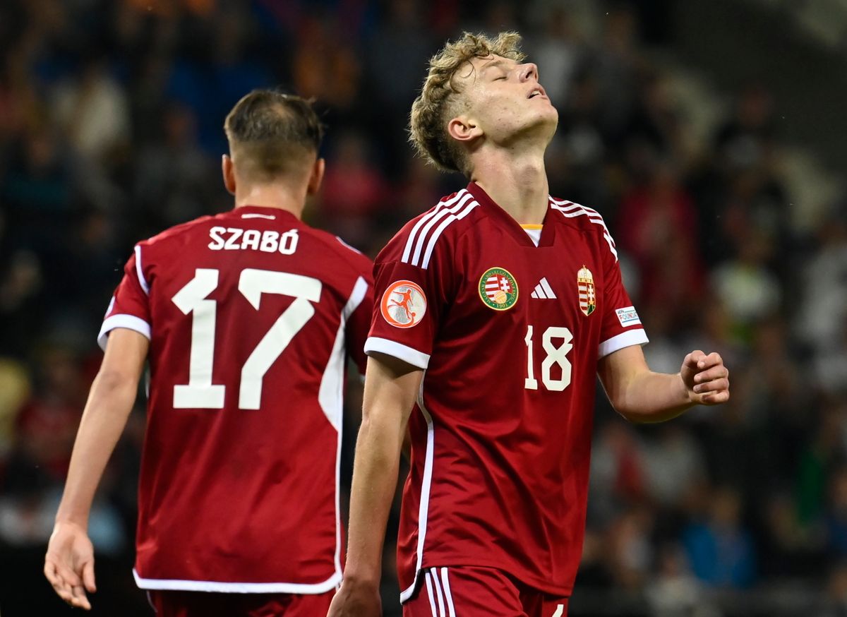 Németh Hunor két éve az U17-es Európa-bajnokságon a magyar válogatottban