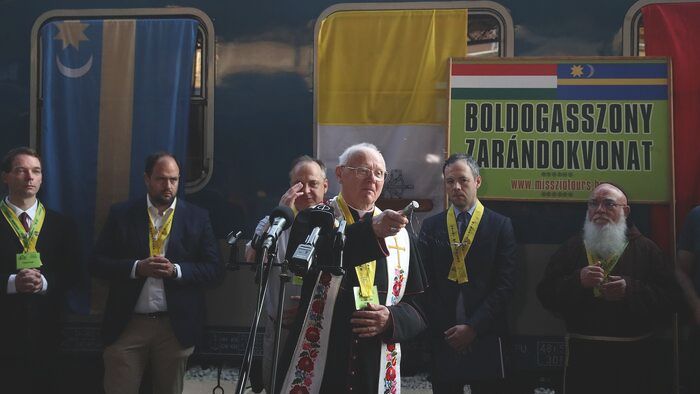 20250605 budapest keleti pu boldogasszony zarandokvonat elindul csiksomlyora havran zoltan magyar nemzet