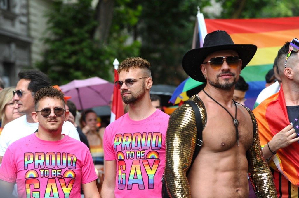 Bécs „büszke szivárvány-főváros” (Fotó: BALINT SZENTGALLAY / NurPhoto)