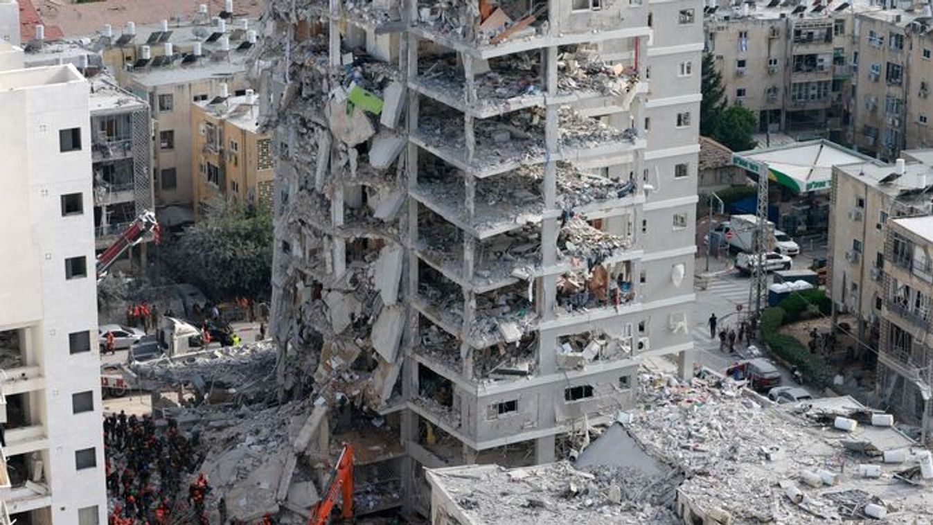 According to Israel, Iran targeted civilian sites (Photo: AFP / MENAHEM KAHANA)