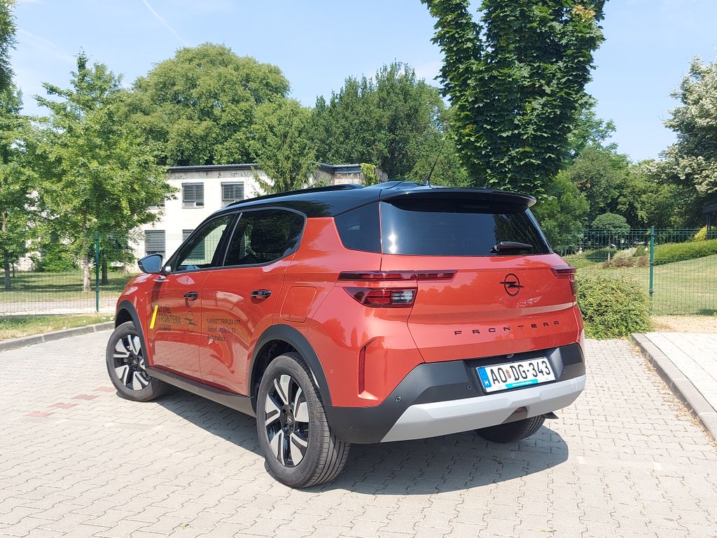 Opel Frontera menetpróba