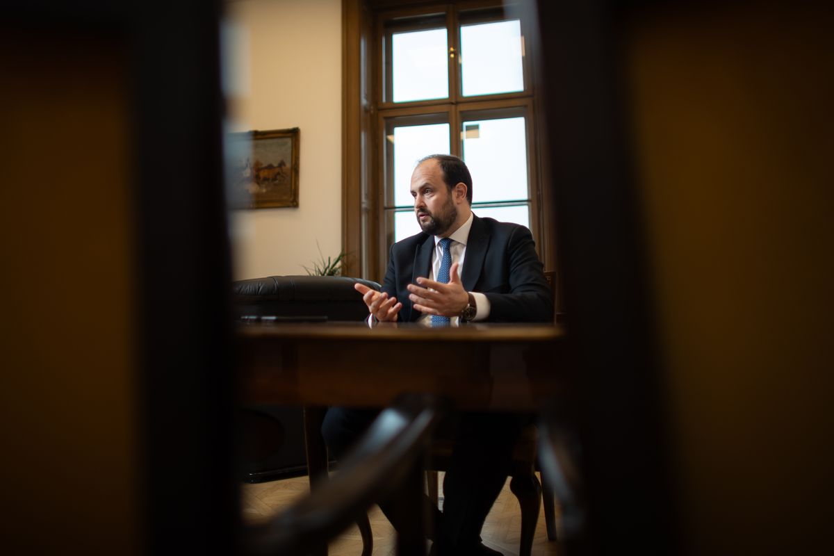 20250415 Budapest
Nacsa Lőrinc, a Miniszterelnökség nemzetpolitikáért felelős államtitkára
fotó: Polyák Attila (PA)
MW
