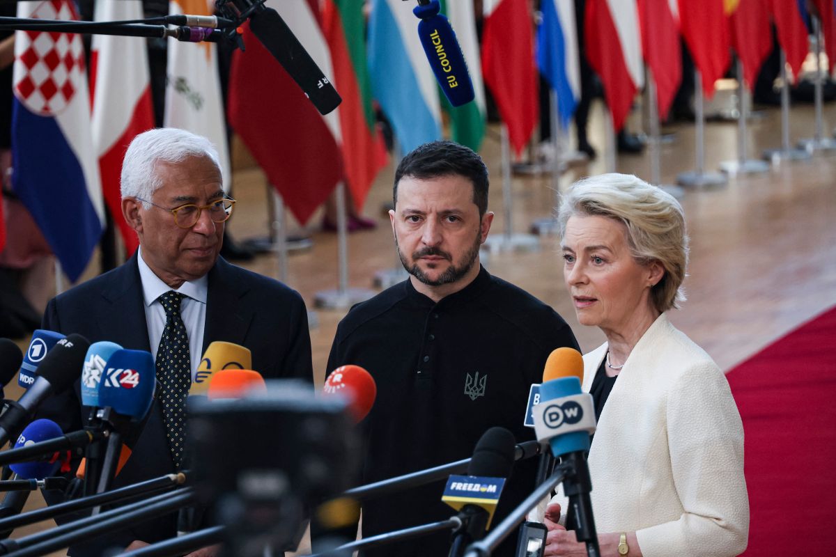 Szijjártó Péter elmondta, most fogják előterjeszteni az Európai Bizottság elnöke, Ursula von der Leyen, illetve Volodimir Zelenszkij ukrán államfő által közösen kifőzött tervet