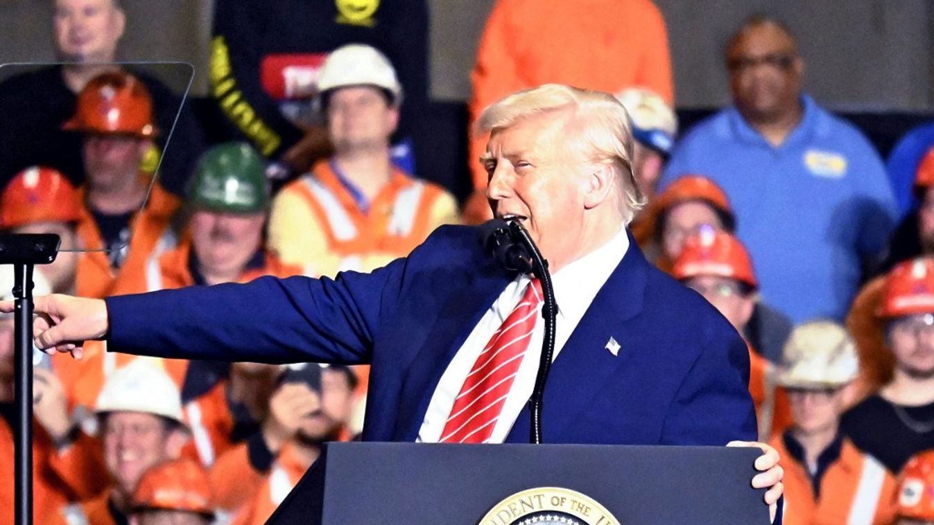 Donald Trump amerikai elnök (Fotó: AFP)