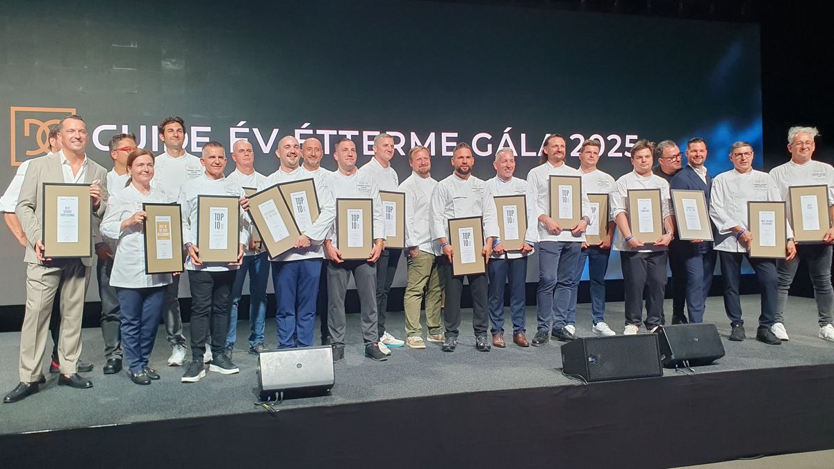 Fergeteges gasztro-buli keretében adták át a Dining Guide idei díjazottjainak az elismerő okleveleket