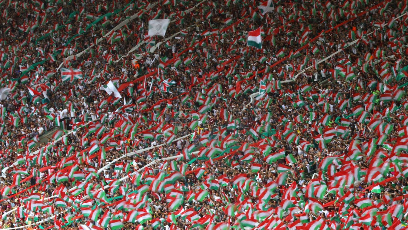 Nem a Puskás Aréna, hanem a Fluminense szurkolótábora