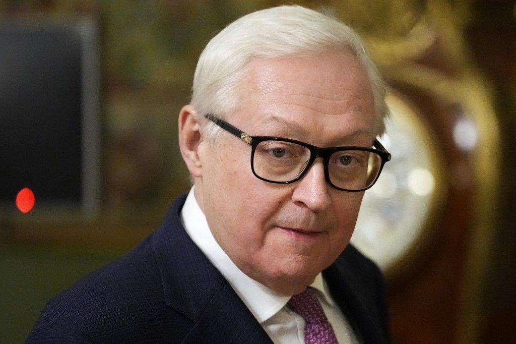Russian Deputy Foreign Minister Sergei Ryabkov arrives to attend the talks between Foreign Ministers of Russia and Colombia in Moscow on November 14, 2024. (Photo by Alexander Zemlianichenko / POOL / AFP)