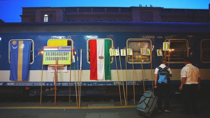 20250605 budapest keleti pu boldogasszony zarandokvonat elindul csiksomlyora havran zoltan magyar nemzet