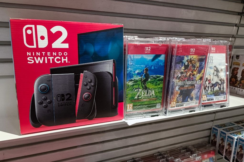 Megérkezett a Nintendo Switch 2 (Fotó: RICCARDO MILANI / Hans Lucas)