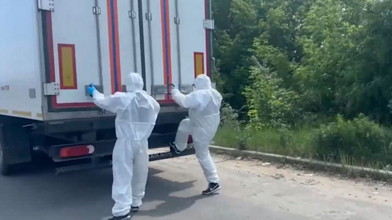 Megakadt az ukrán holttestek átadása