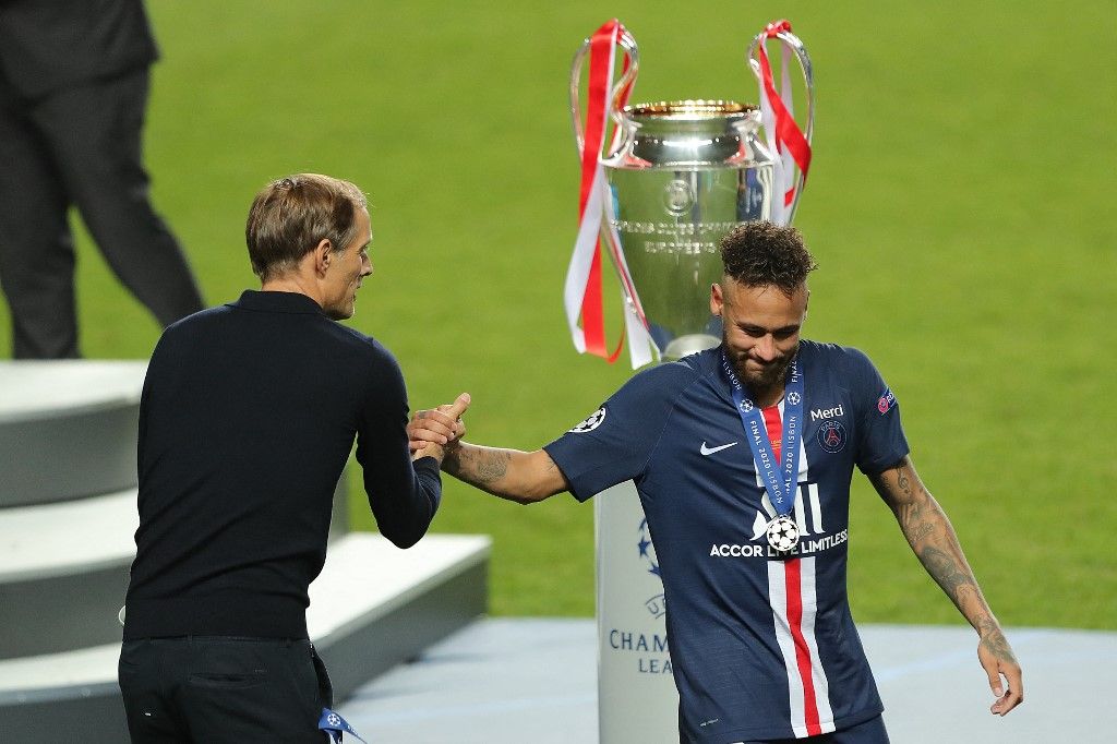 Neymar nem tudott BL-t nyerni a PSG-vel, Thomas Tuchel vigasztalta a 2020-as döntő végén
