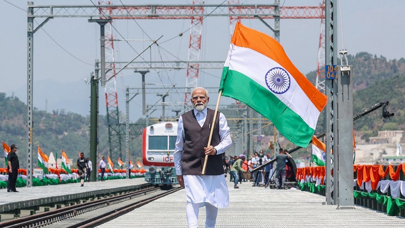 Narendra Modi indiai miniszterelnök (Fotó: AFP)