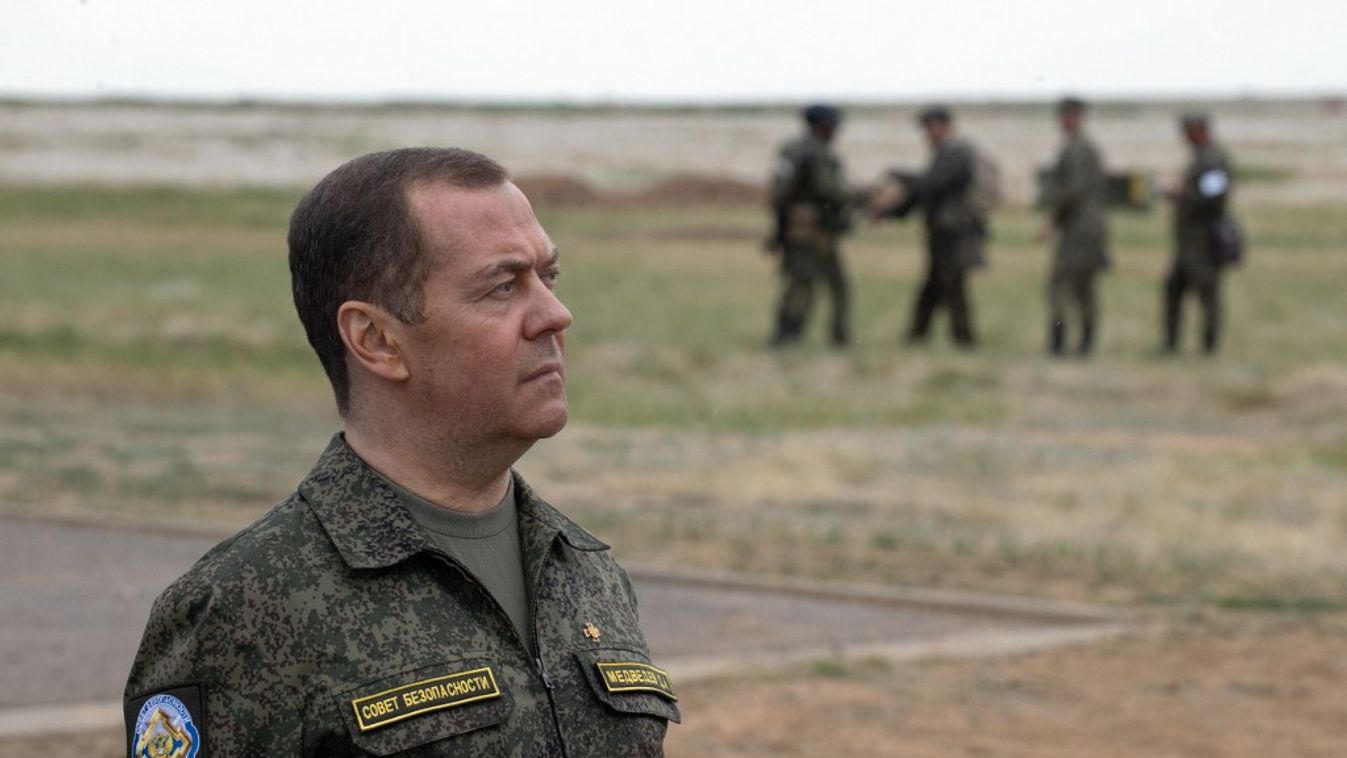 Dmitrij Medvegyev az Orosz Biztonsági Tanács elnökhelyettese (Fotó: AFP)