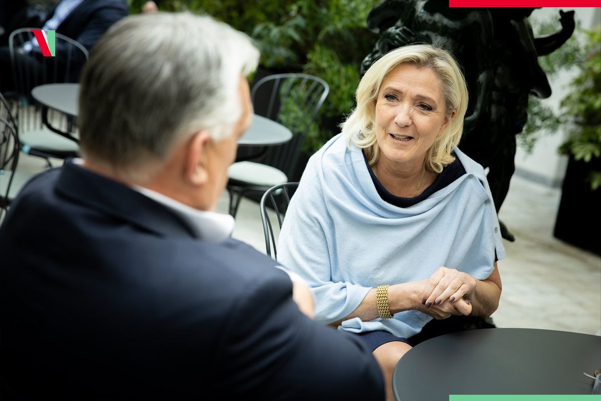 Marine Le Pen is felszólal a Patrióták nagygyűlésén