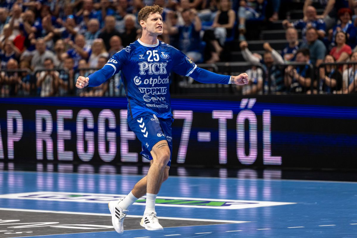 Az osztrák Sebastian Frimmel az első meccshez hasonlóan, szerdán is gólerősen játszott a bajnoki döntő második mérkőzésén