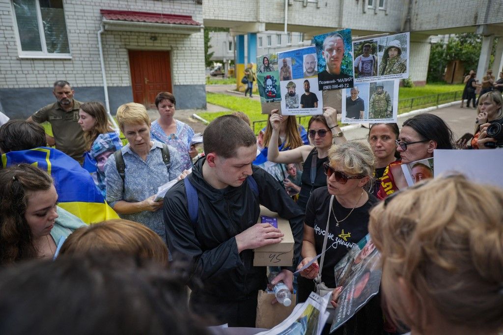 Megtörtént a fogolycsere Moszkva és Kijev között (Fotó: MAX KISHKA / ANADOLU)