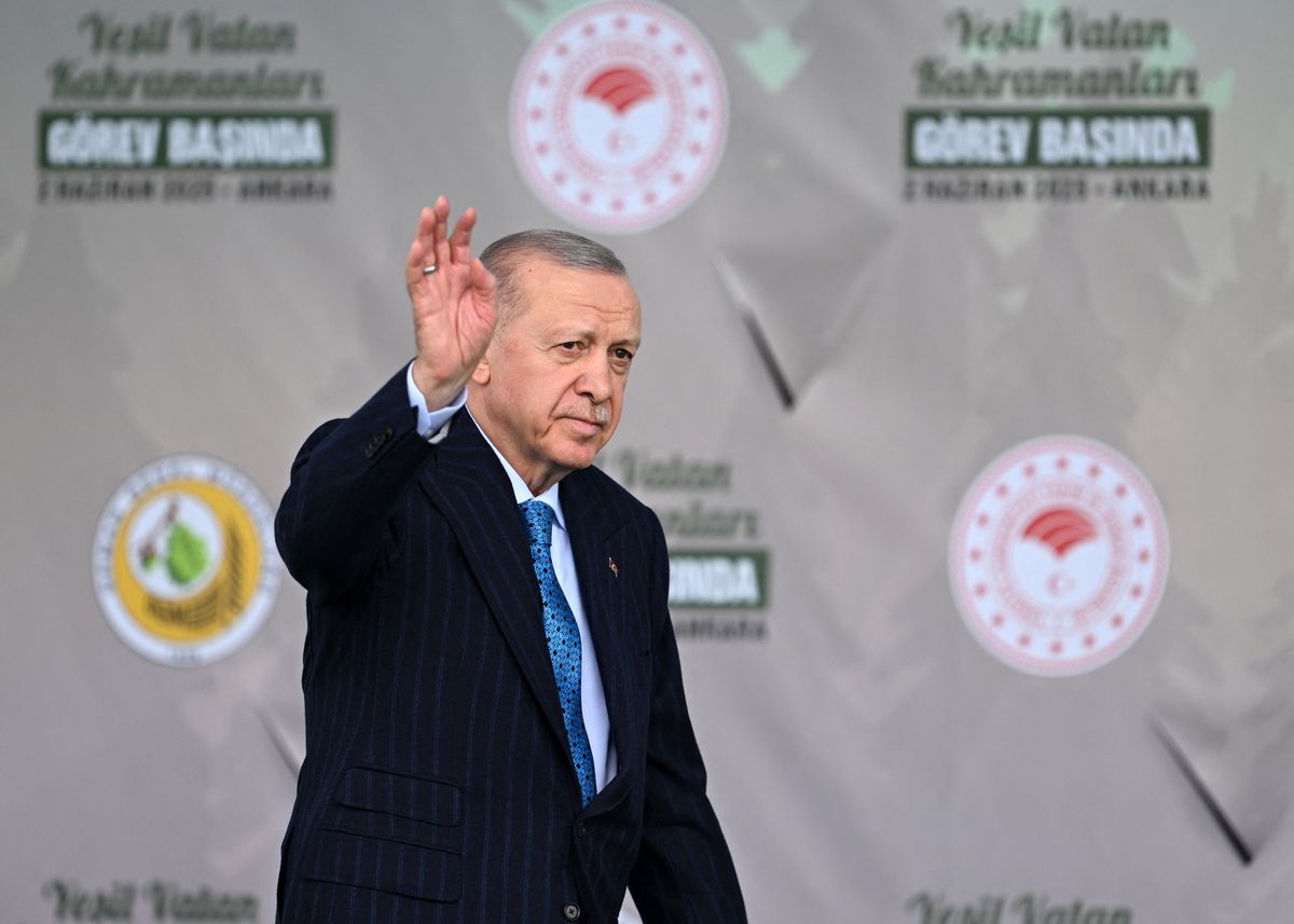Erdogan Donald Trumpnak üzent