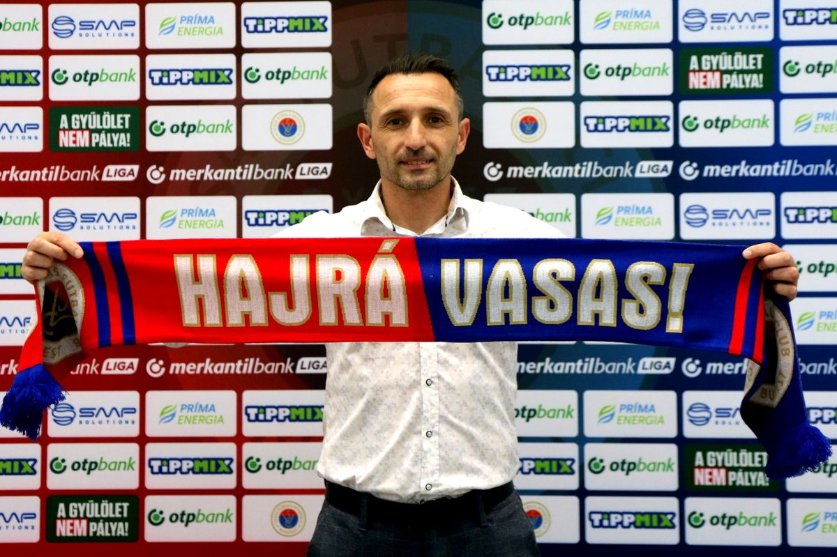 Erős Gábor immáron a Vasas FC színeiben