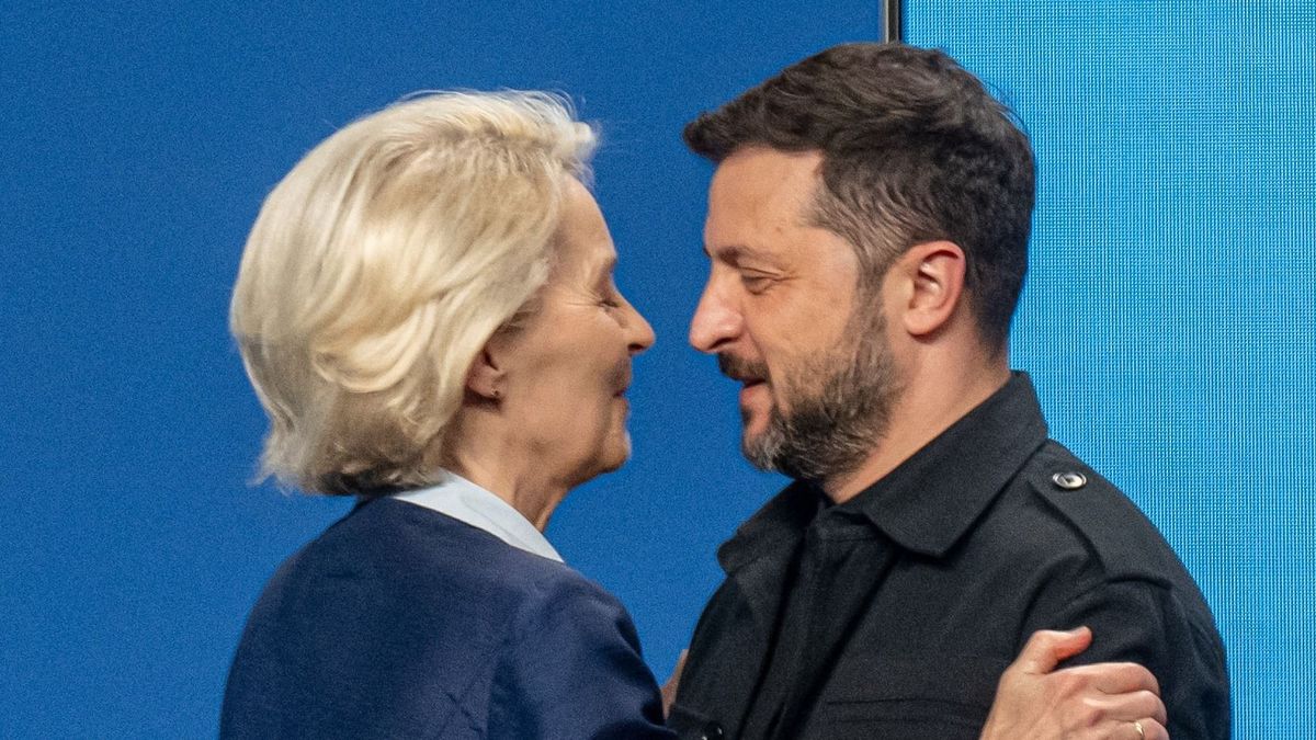 Von der Leyen Zelenszkijnek: Itt barátok közt vagy