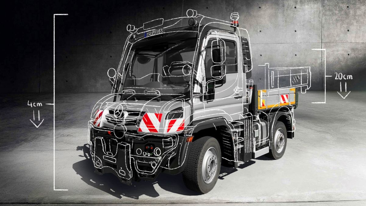 Van lejjebb – 1,2 méterre csökkentették az Unimog rakodási magasságát