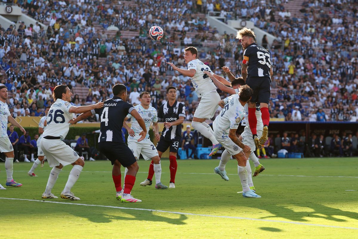 Sergio Ramos PASADENA, CALIFORNIA - JUNE 17: Sergio Ramos #93 of CF Monterrey scores his team's first goal during the FIFA Club World Cup 2025 group E match between CF Monterrey and FC Internazionale Milano at Rose Bowl Stadium on June 17, 2025 in Pasadena, California. Stu Forster/Getty Images/AFP (Photo by Stu Forster / GETTY IMAGES NORTH AMERICA / Getty Images via AFP)