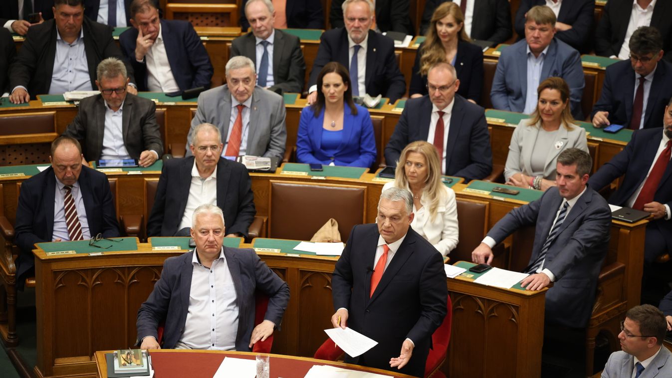 Orbán Viktor beszéde a parlamentben, 06.17.