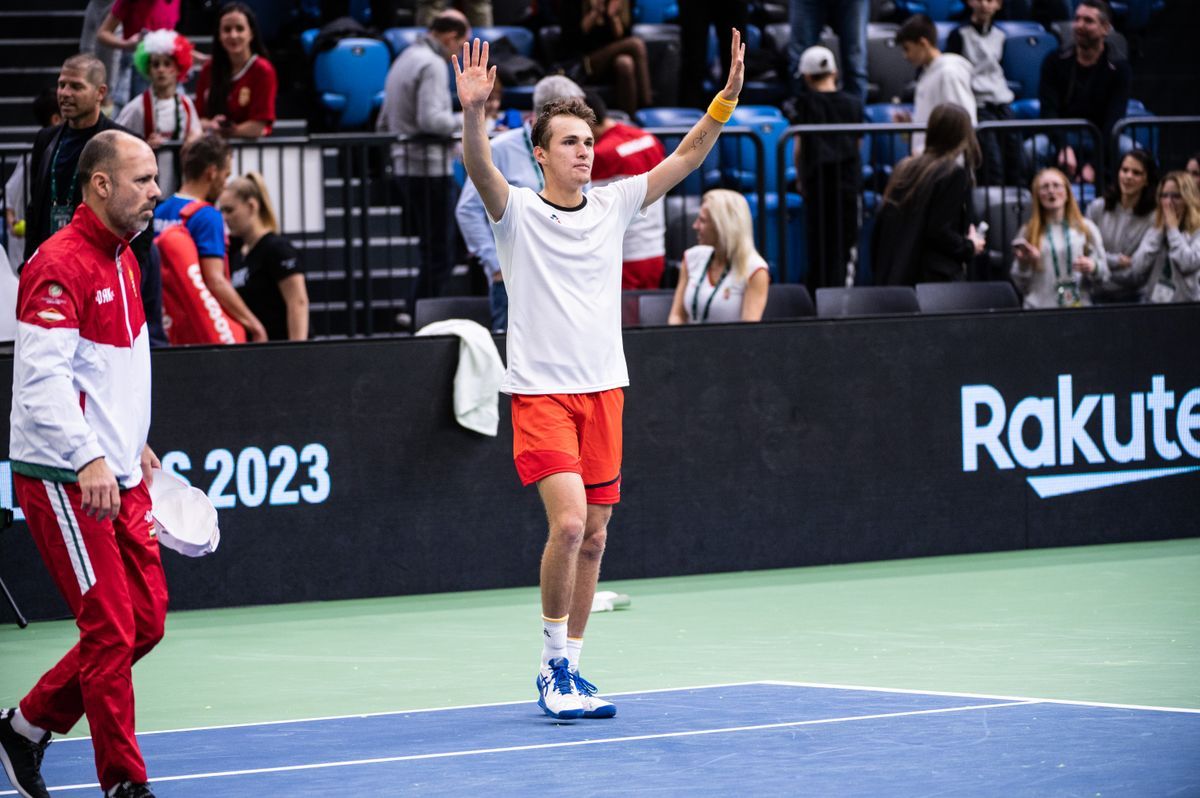 Piros Zsombor, tenisz, Grand Slam